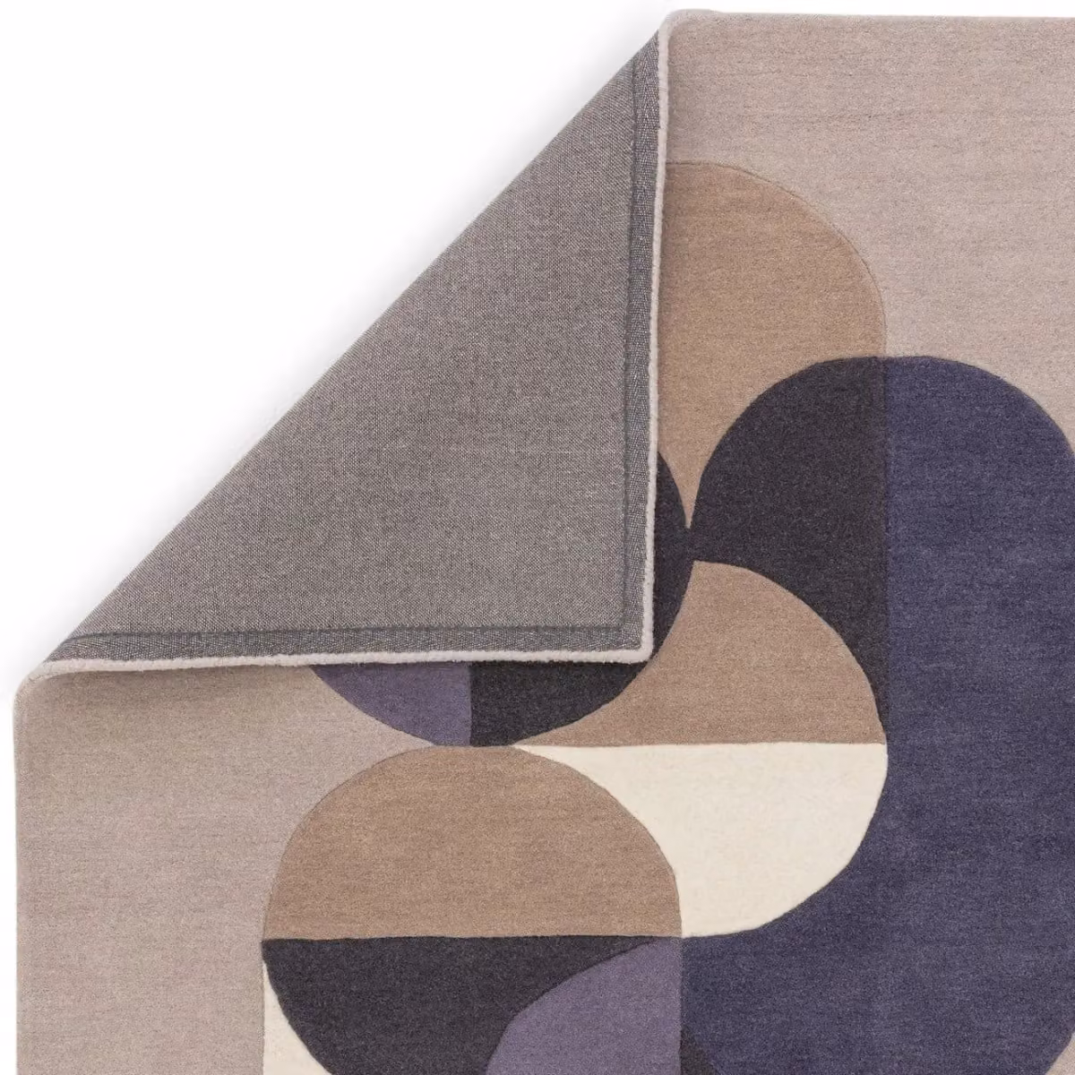 The Rug Shop UK Grey and Multicolour Modern Geometric Abstract Handmade Area Rug, W: 160 cm, L: 230 cm – 4