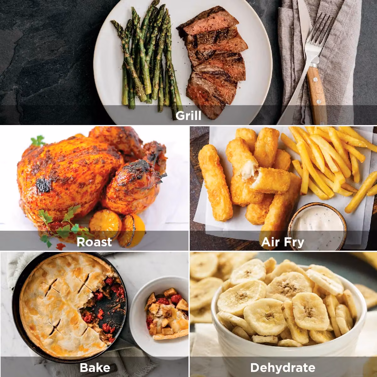 Ninja 5-in-1 Grill and Air Fryer EG351 in Silver – 7