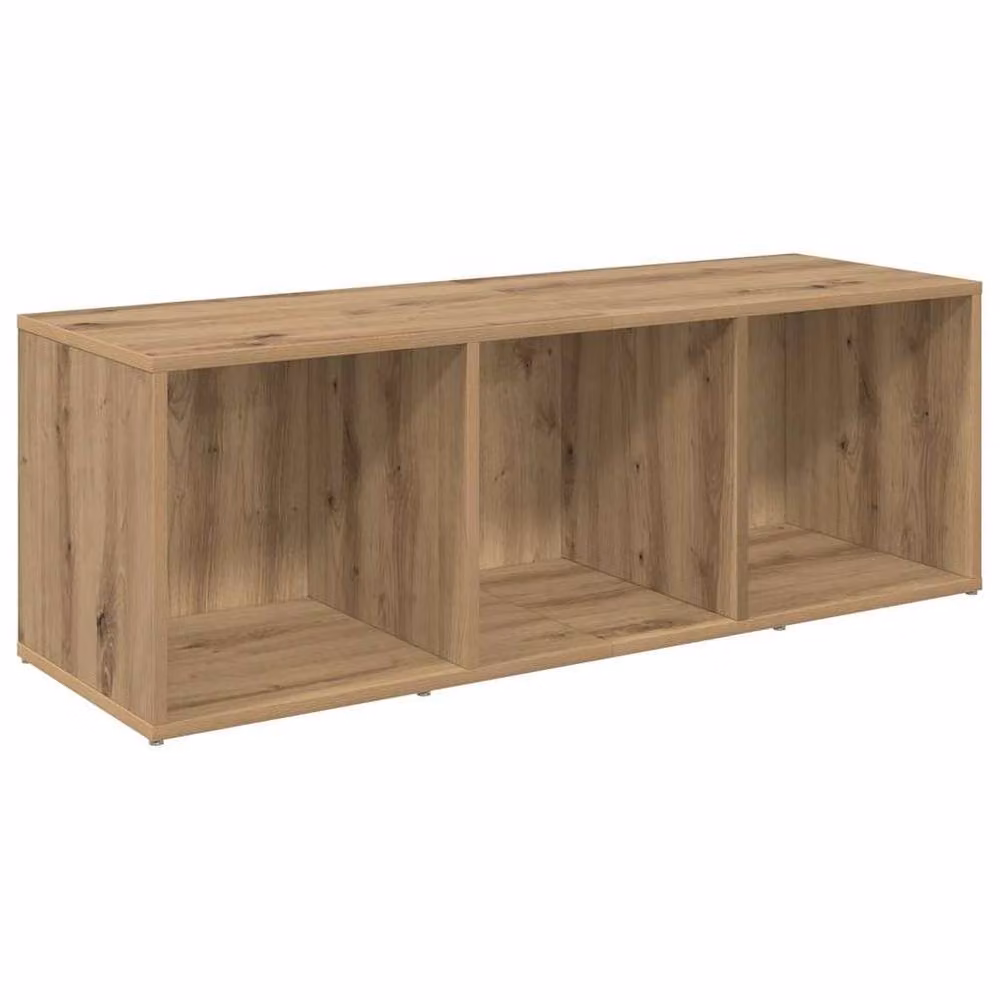 Berkfield Home 2-Piece Artisan Oak Engineered Wood Cube Shelving in Brown – 4