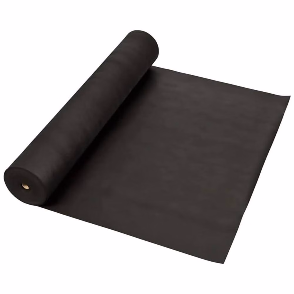 Marco Paul Heavy Duty Black Weed Control Fabric for Ornamental and Vegetable Gardens, W: 1 m, L: 20 m – 2