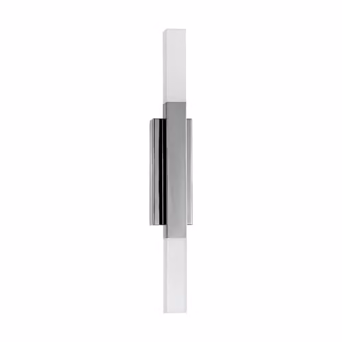 Eglo Alcudia LED Up and Down Wall Lamp in Chrome and Silver