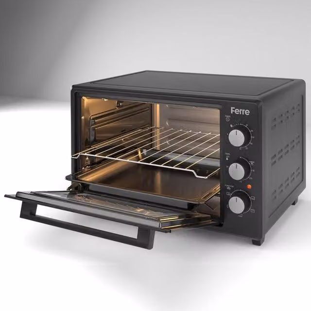 Ferre 35L Turbo Mini Oven with Grill, Black