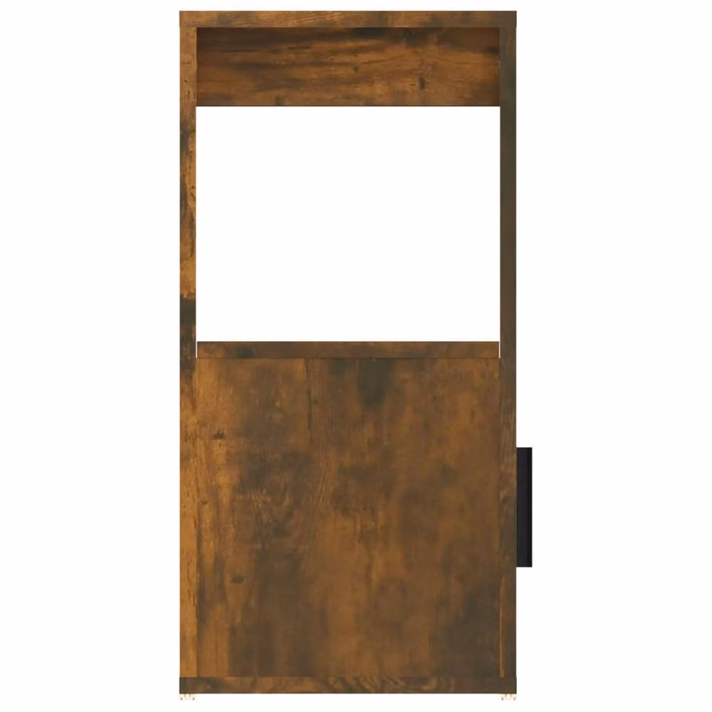 Berkfield Home Smoked Oak Sideboard in Brown, W/D/H: 80 x 30 x 60 cm – 4