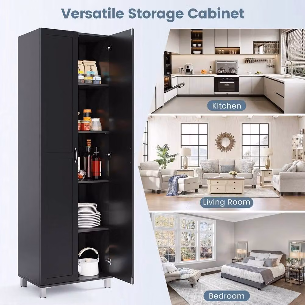 SPETLEK Modern Utility Storage Organizer in Matt Black – 3