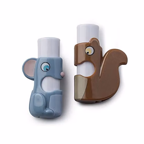 Zeal Handy Mouse and Squirrel Bread Bag Clips, Set of 2, Multicolour – 1