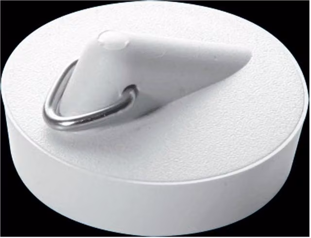 McAlpine WP3T 1.5 inch White PVC Plug with Triangle – 1