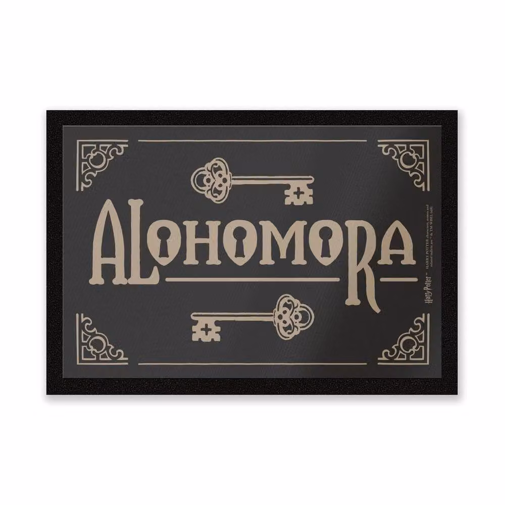 Harry Potter Alohomora Coir Doormat, Multicolour and Black, W: 60 cm, D: 40 cm – 2