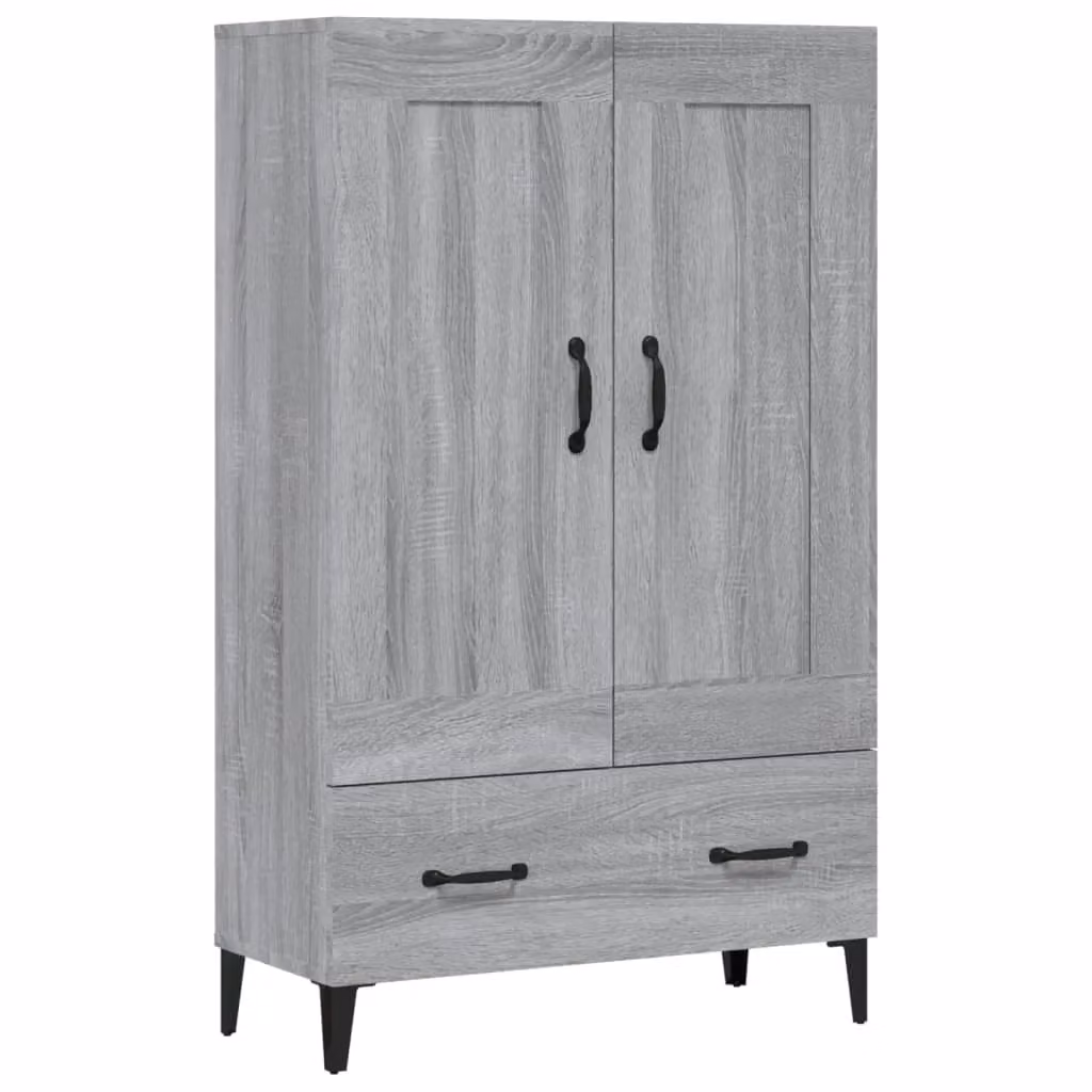 Berkfield Home Grey Sonoma Highboard W/D/H: 70 x 31 x 115 cm – 2