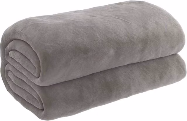 Berkfield Home Grey Weighted Blanket with Removable Cover, W/D/H: 200 x 200 cm, 13 kg – 1