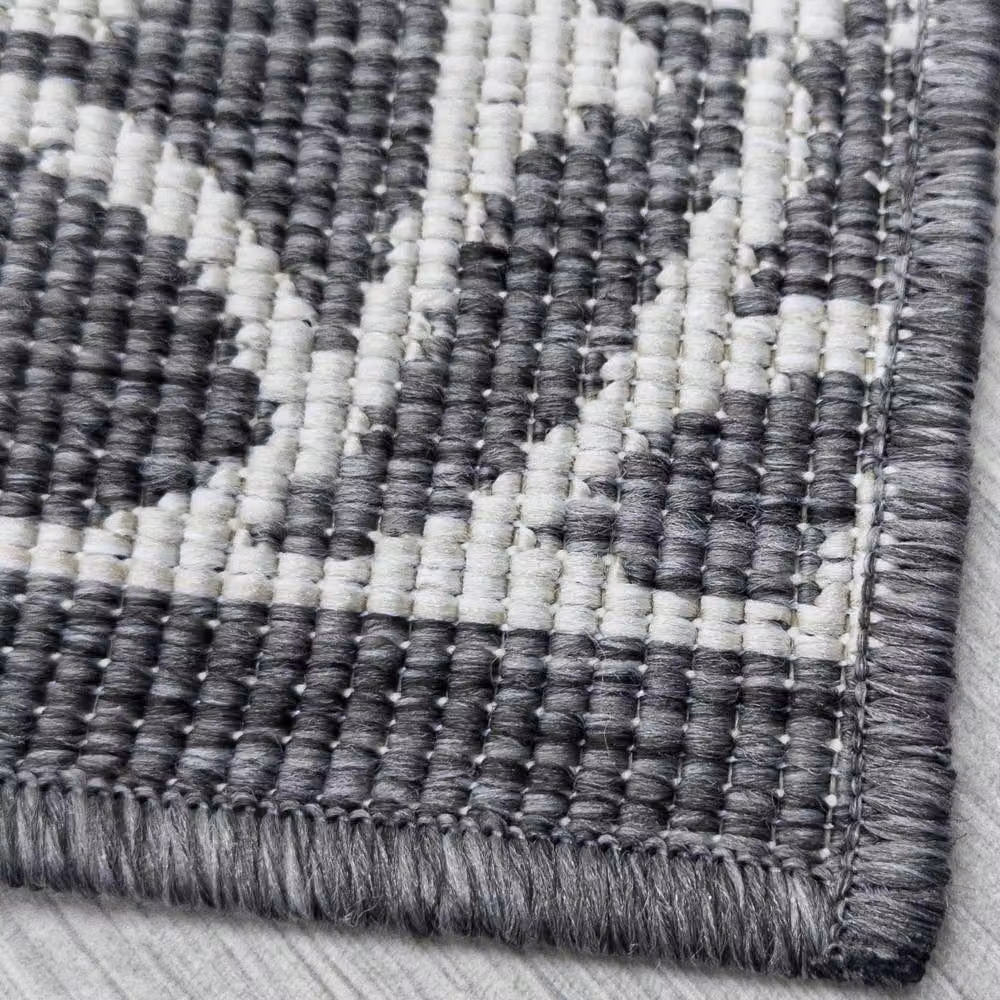 runrug Ivy Reversible Carpet Runner Rug in Grey, W/D/H: 60 x 240 cm – 2