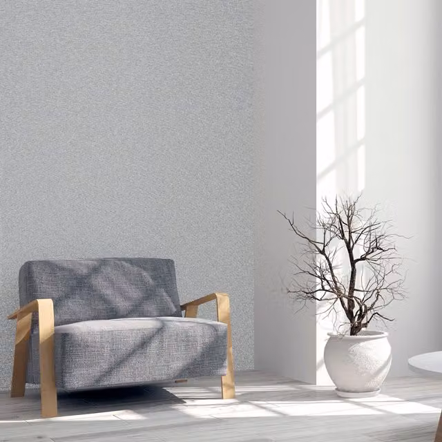 Arthouse Plain Textured Minimalist Wallpaper - Grey
