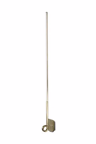Mantra Iluminación Modern LED Wall Bar Lamp in Gold/Brass and White
