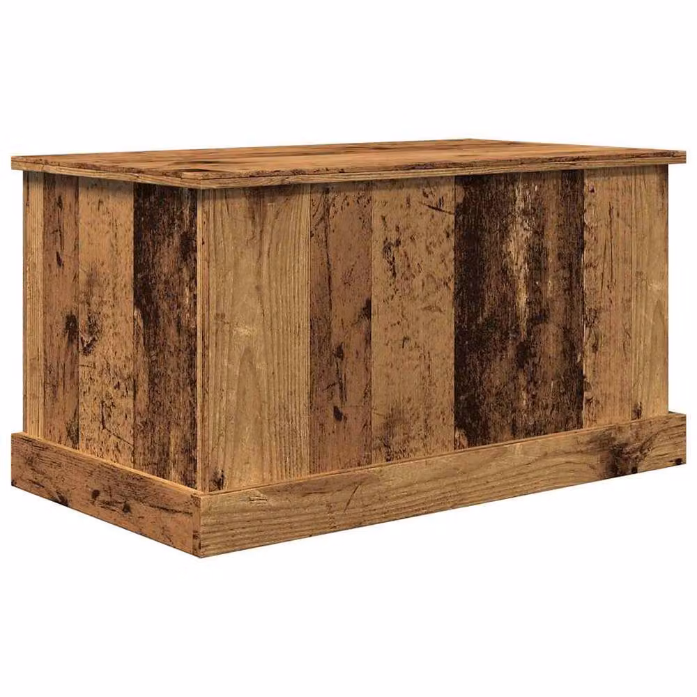 Berkfield Home Storage Box in Old Wood Brown, W/D/H: 70 x 40 x 38 cm – 2
