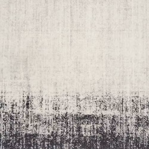 OHS Abstract Modern Washable Non-Slip Runner Rug in Beige, W: 66 cm x L: 200 cm – 3