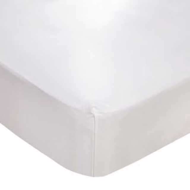NewEdgeBlinds Waterproof Vinyl Mattress Protector in White, W/D/H: 90 x 190 cm