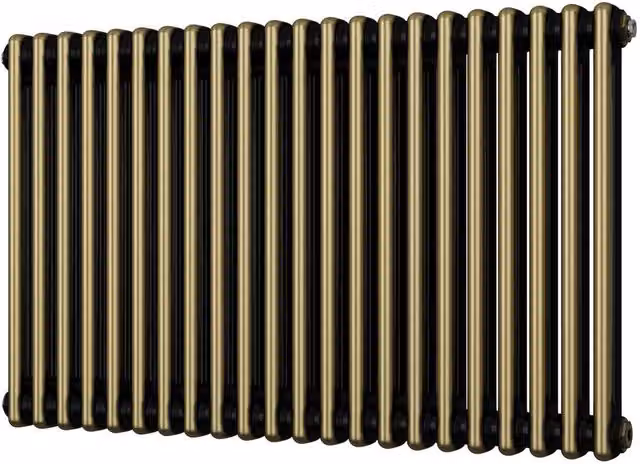 Alpha 2 Column Steel Radiator in Gold