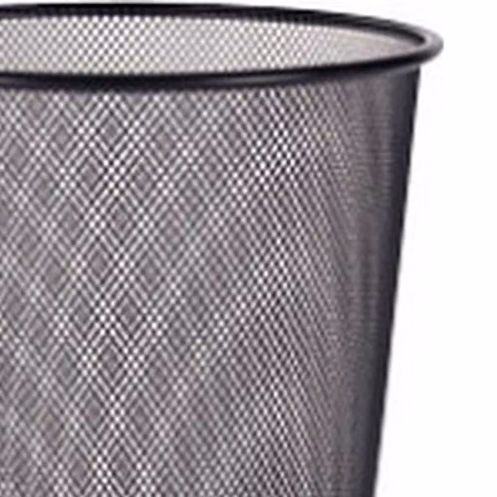 SupaHome Mesh Paper Bin in Black – 2