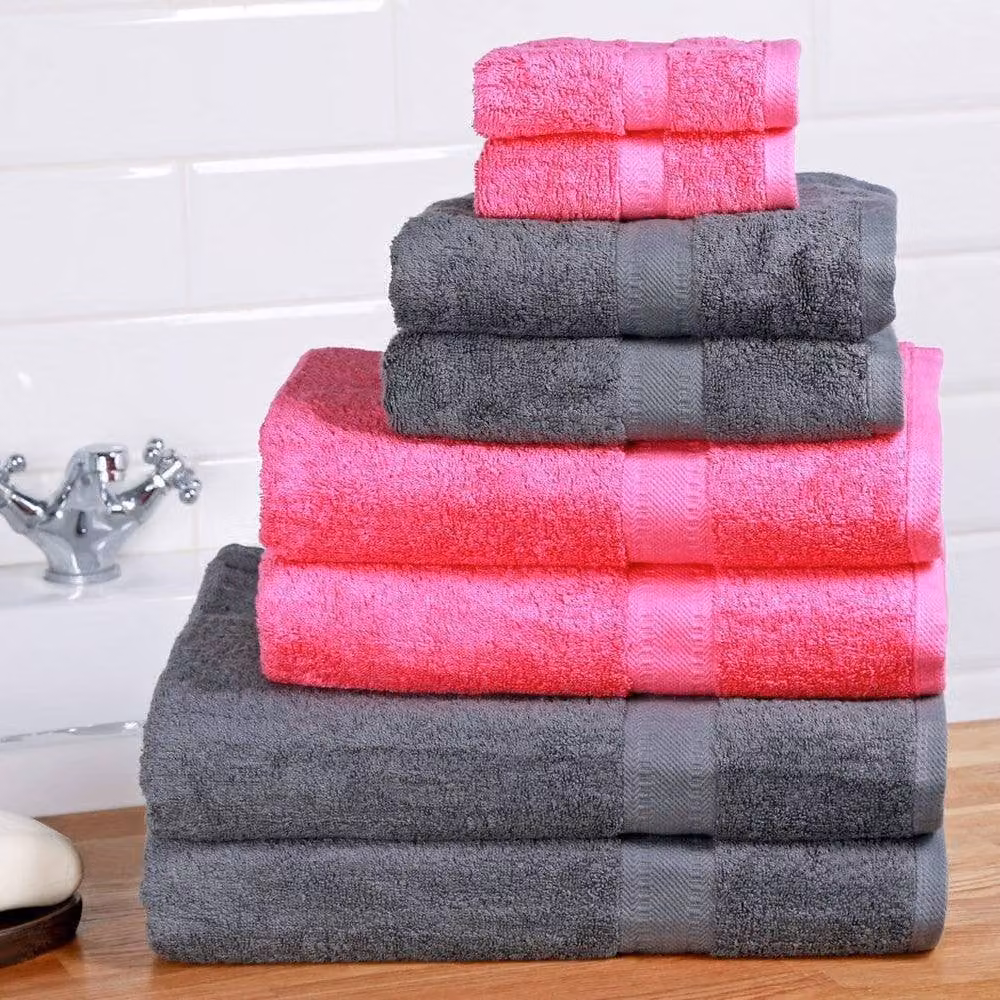 Duncan Stewart Personalised Dog Towel in Pink – 1