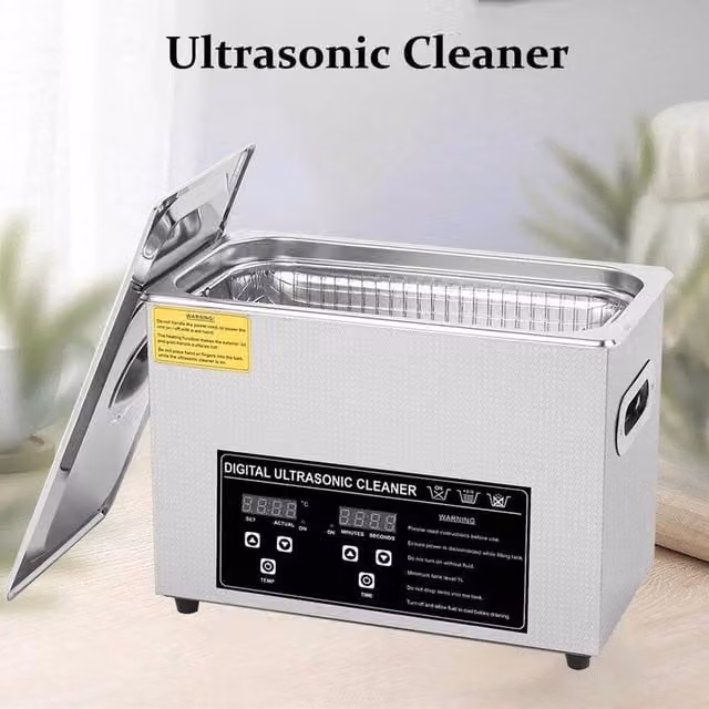SPETLEK 3.2L Stainless Steel Digital Ultrasonic Cleaner in Silver – 1