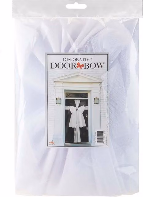VFM e-Store Luxury Christmas Door Bow White Diamante W/D/H: 52 x 35.1 x 5.9 cm – 1