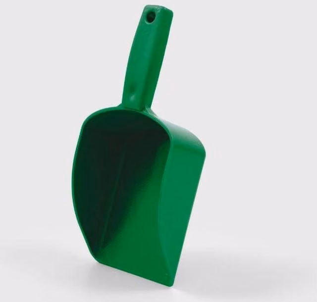 Universal Textiles Plastic Scoop in Green and Multicolour