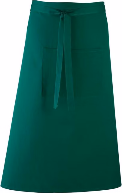 Premier Colours Poly-Cotton Bar Apron in Green
