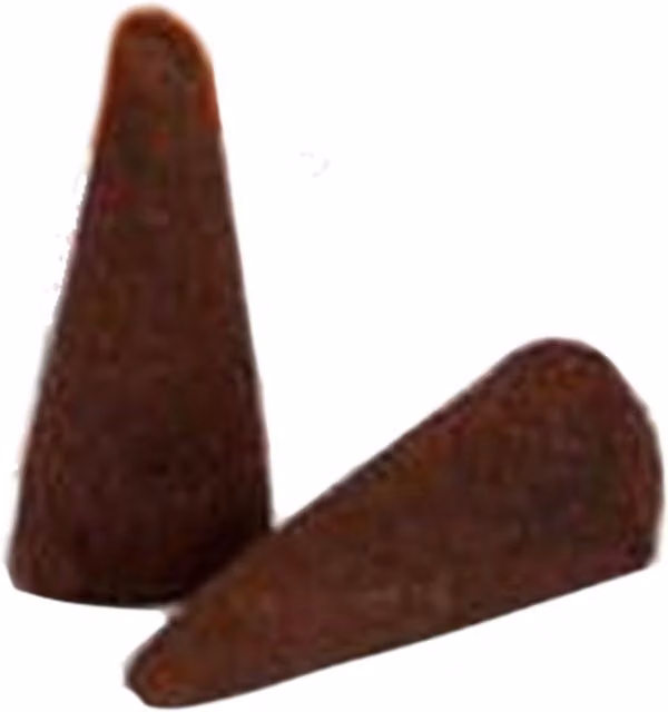 Elements Mixed Fragrance Incense Cones, Multicolour and Brown, 12 Pack