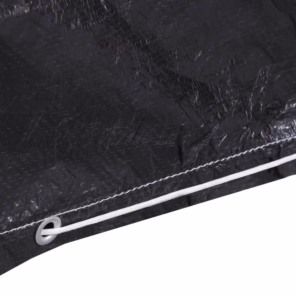 Berkfield Home Durable Garden Furniture Covers, 2 Pack, Black, W: 225 cm, D: 143 cm, H: 90 cm – 5