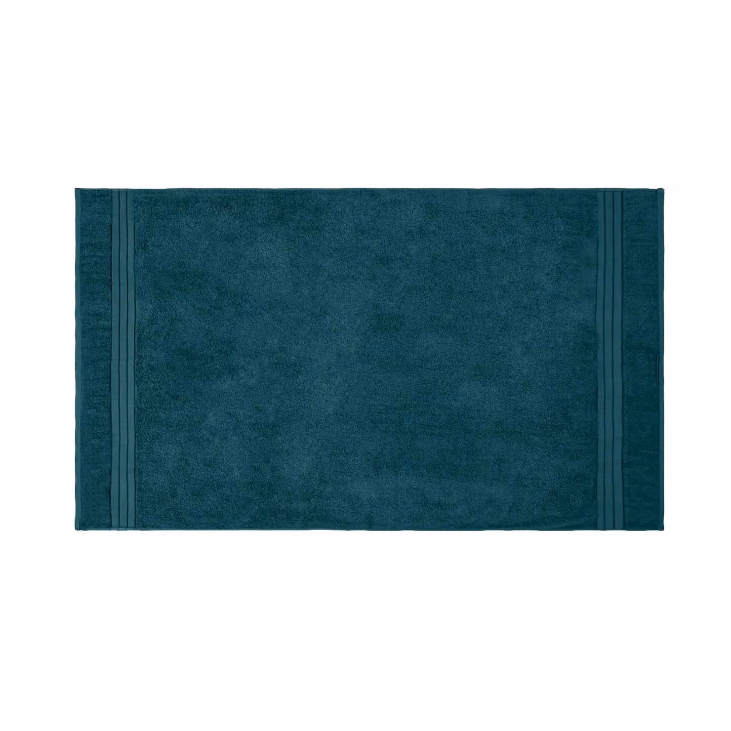OHS 10 Pack of Fluffy 100% Cotton Terry Bath Towels in Teal Petrol Blue – 4