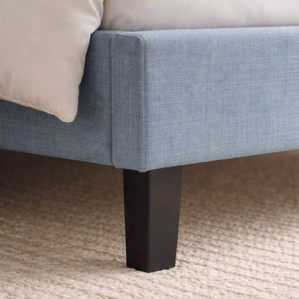 Birlea Jacob Upholstered Fabric Bed Frame in Blue – 3