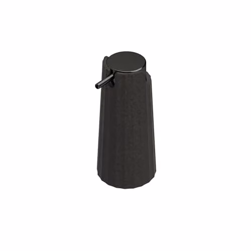 Cosmic Avenir Soap Dispenser in Natural Black, 200 ml Refillable Pump Dispenser made of Recycled Plastic – 1