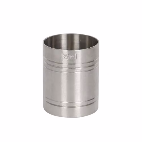 Rink Drink Stainless Steel Jigger Thimble Measure, 35ml, Silver – 1