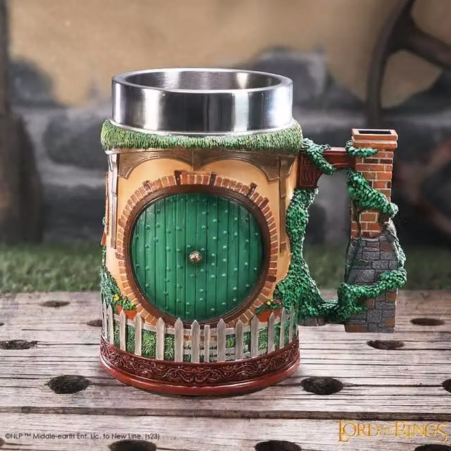 Nemesis Now Lord of the Rings The Shire Tankard Mug, Multicolour, Height: 15.5 cm