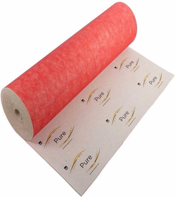 Bedding Mill Pure Super High Density Carpet Underlay, Red, 5 SQM – 1