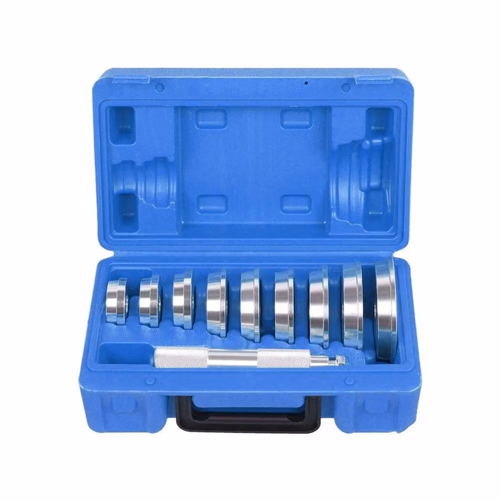 VOGREX 10pc Wheel Bearing Bush Race Press Seal Driver Tool Set in Silver and Multicolour – 6