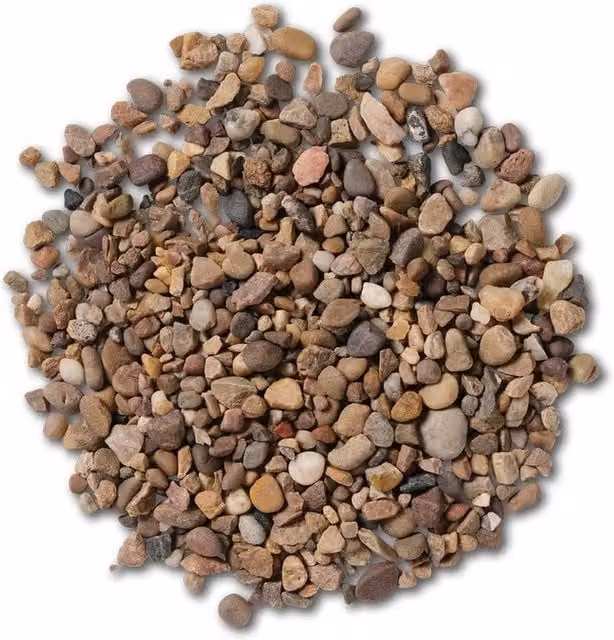 Buttercup Farm 10mm Natural Multicolour Pea Gravel Stone Aggregate, 850 kg – 1