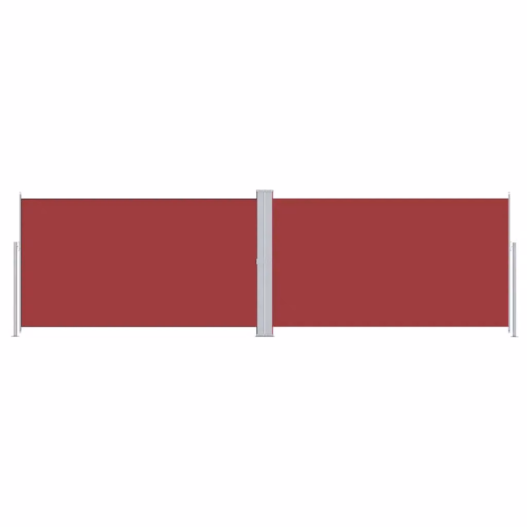 Berkfield Home Red Retractable Roller Side Awning, W/H: 600 x 180 cm – 2