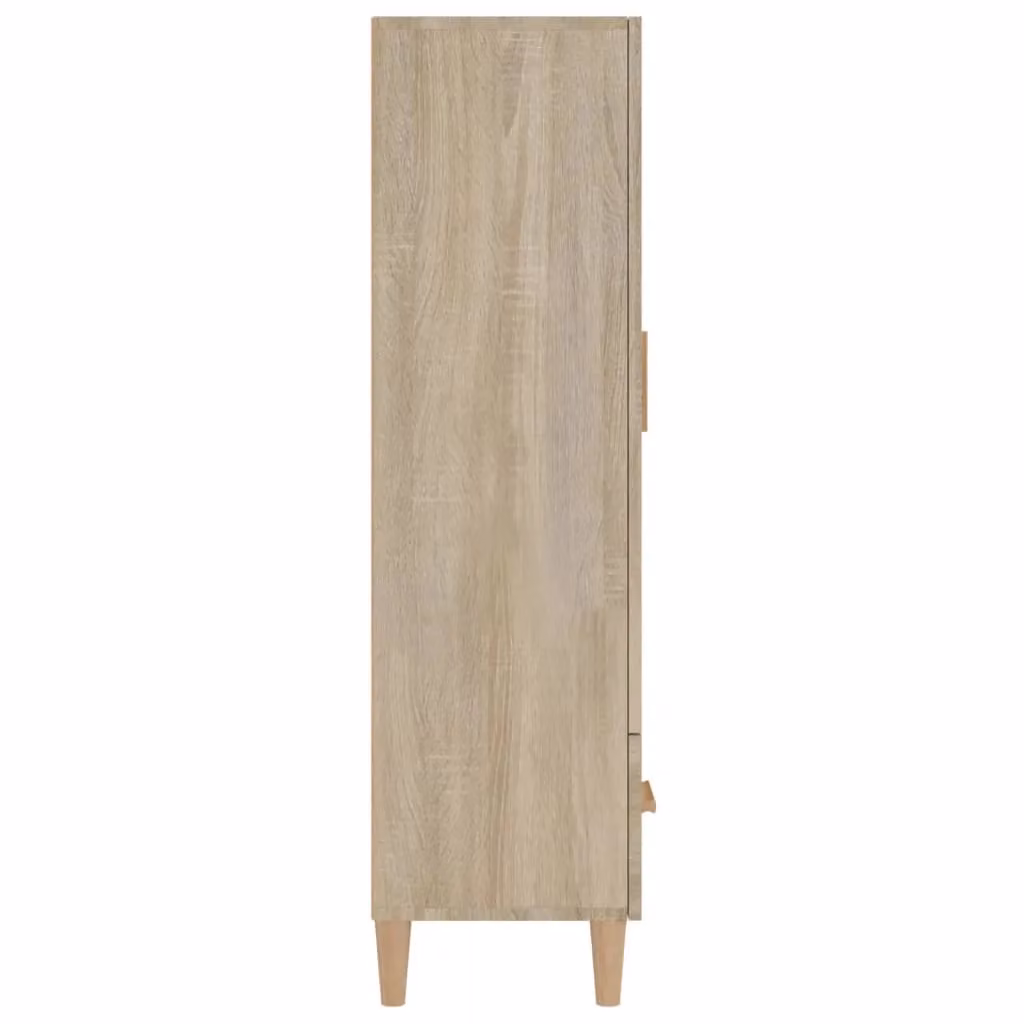 Berkfield Home Sonoma Oak Highboard in Brown, W/D/H: 70 x 31 x 115 cm – 3
