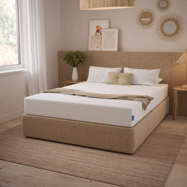 Summerby Sleep No. 12 Dual Response Memory Foam Mattress, White, W/D/H: 140 x 200 x 25 cm