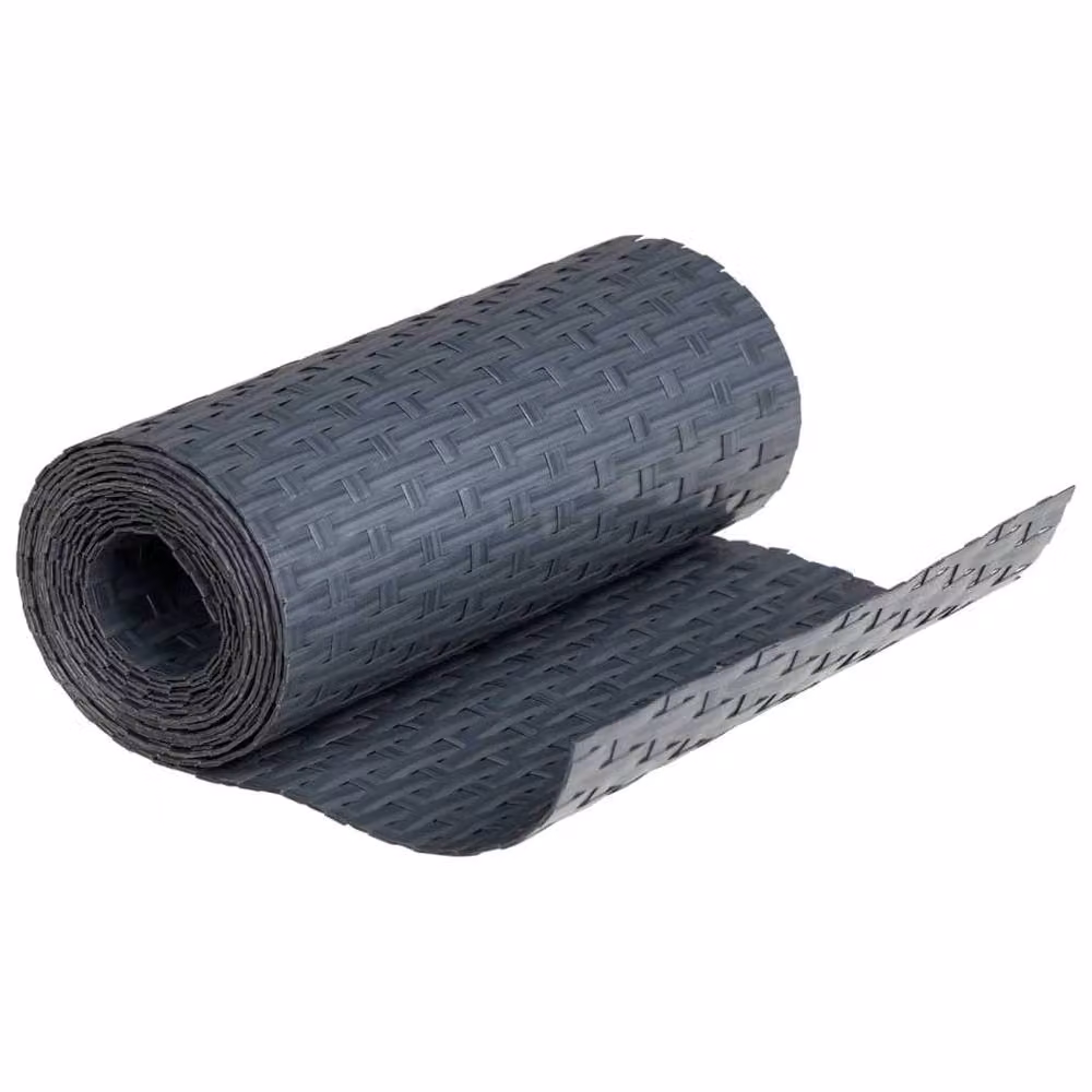 Berkfield Home Decorative Balcony Screens, 10 Pack, Anthracite Grey Poly Rattan, H 255 x W 19 cm – 5