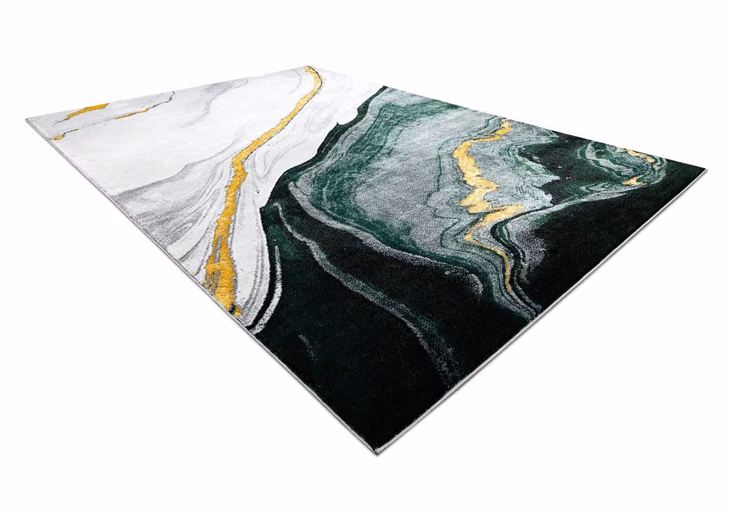 RugsX Emerald Glamour Rug in Green, W: 240 cm, D: 330 cm – 4