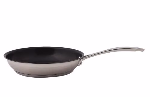 Dexam Swift Supreme Non Stick Frying Pan, Silver, Diameter: 24 cm