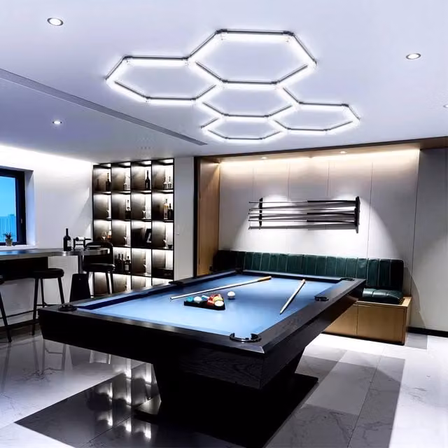 Kelvenix White LED Ceiling Garage Light for Industrial and Professional Work