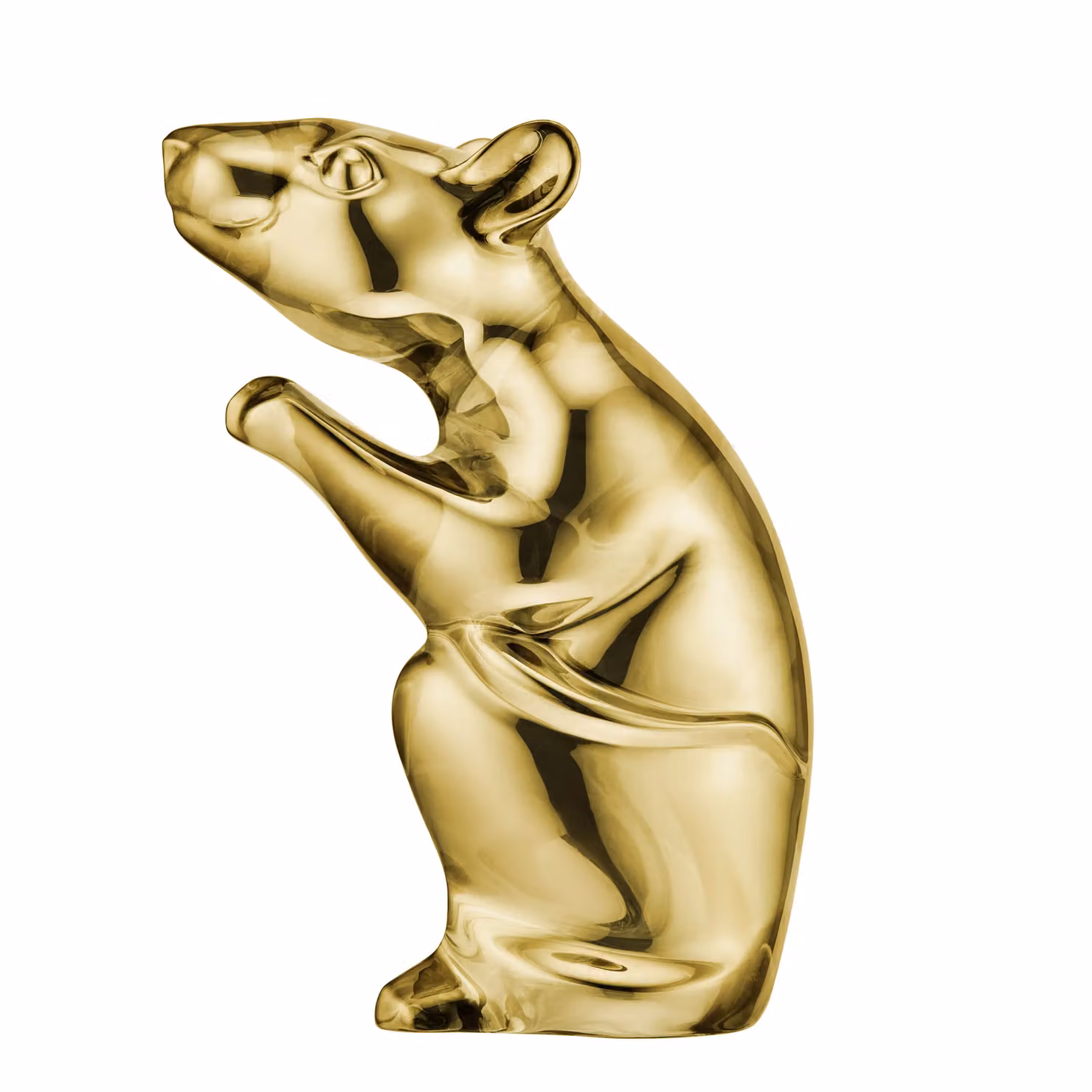 Baccarat Zodiac 2020 Year of the Rat Gold Crystal Figurine – 2