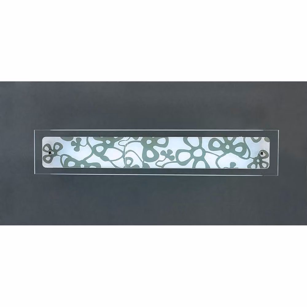 Netlighting Euphoria Wall Lamp with White Glass and Chrome Finish in Grey – 2