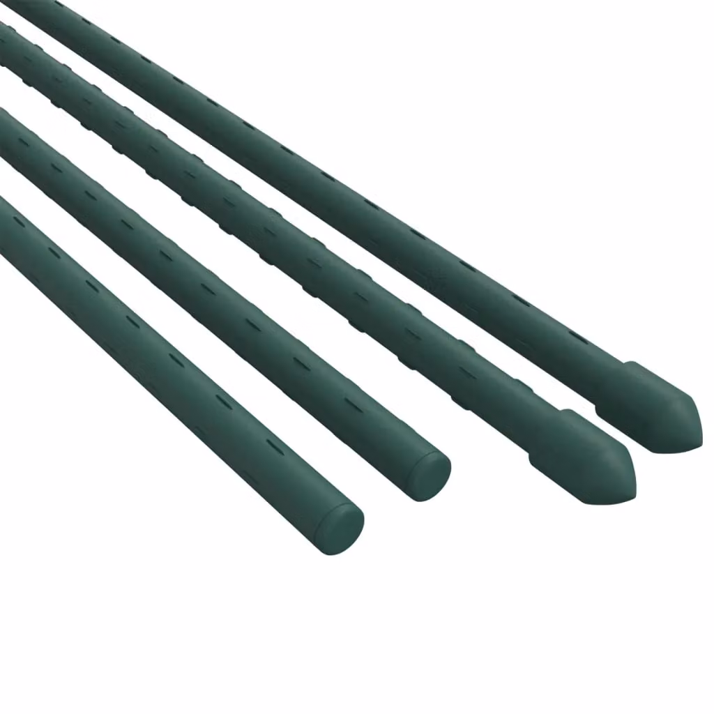 Berkfield Home Garden Green Steel Plant Stakes, 30 Pieces, Height: 150 cm – 4