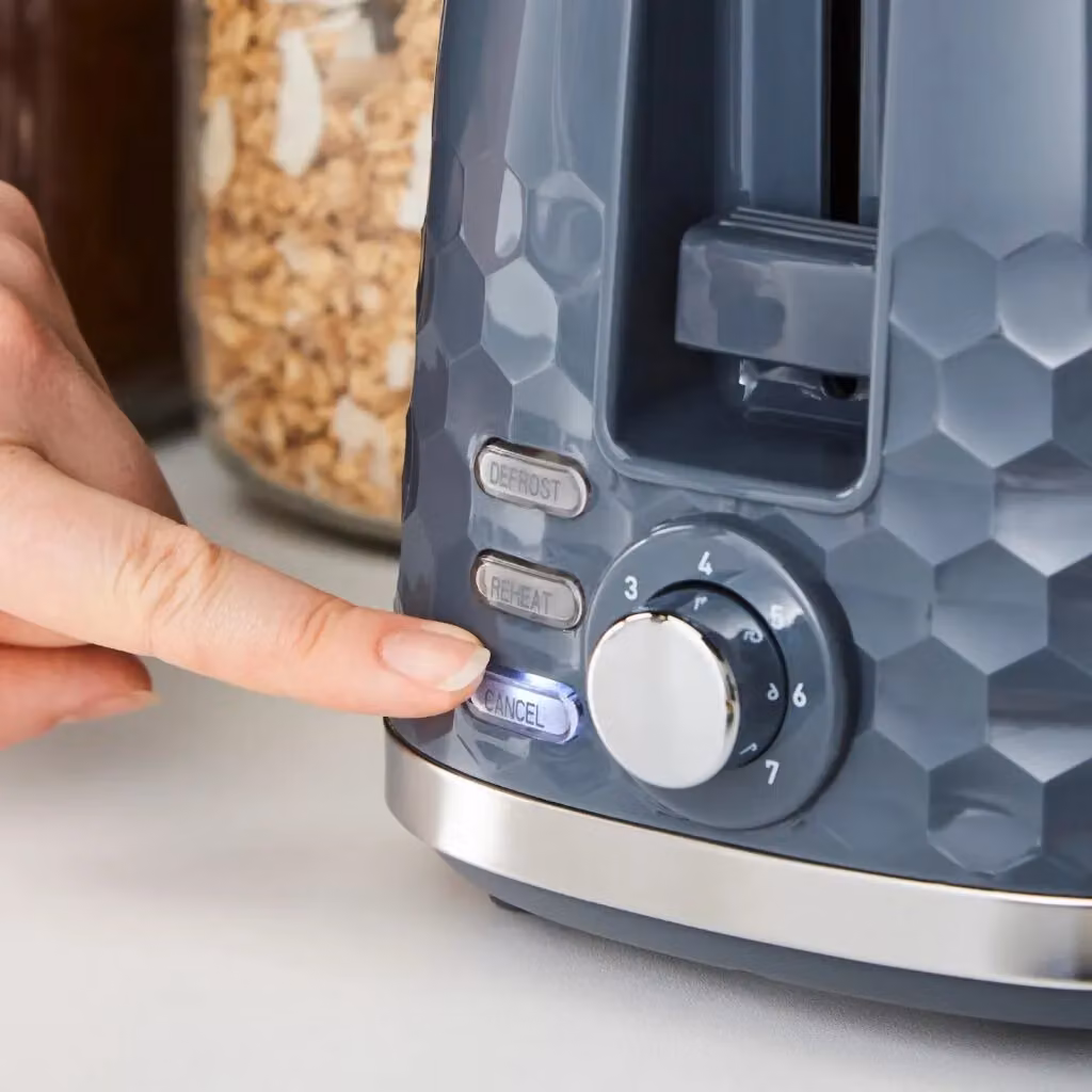 Morphy Richards Hive 2-Slice Toaster in Grey – 3