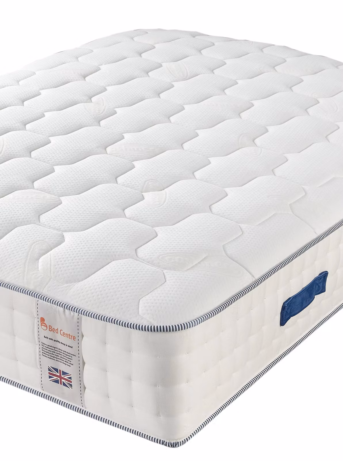 Somnior King Size Medium Firm Hybrid Mattress in White with Cooling Wool, Memory Foam and Silk, Height: 29 cm – 2