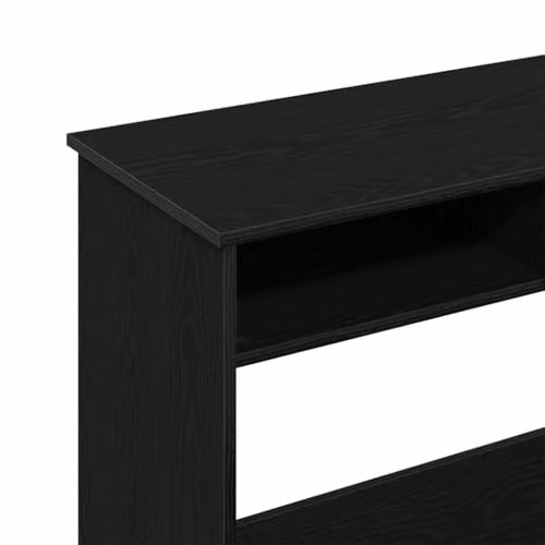 vidaXL Modern Writing Desk in Black, W/D/H: 80 x 40 x 75 cm – 7
