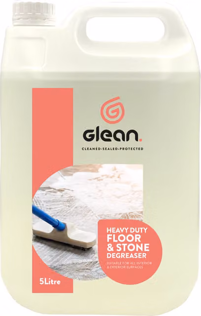Go Glean Heavy Duty Floor Stone Degreaser, Yellow, 5l
